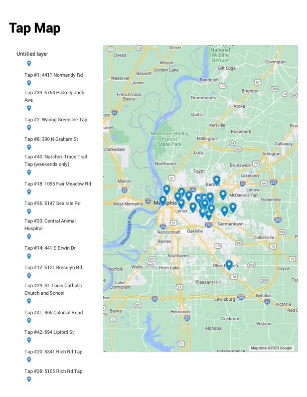 Tap Map