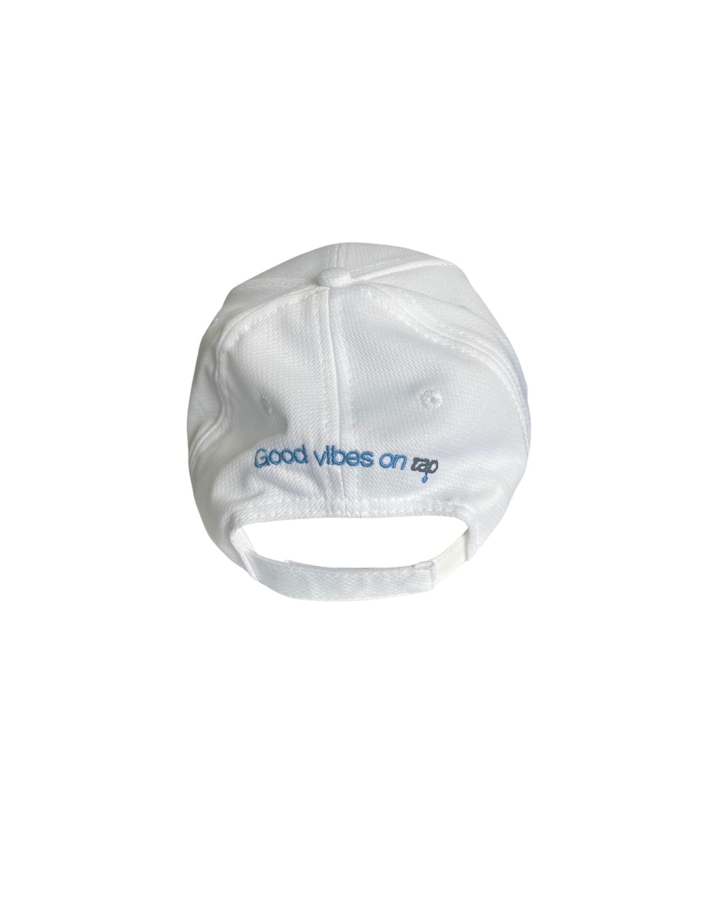 White Racer Mesh Cap